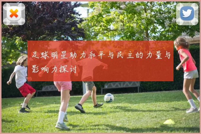 足球明星助力和平与民主的力量与影响力探讨