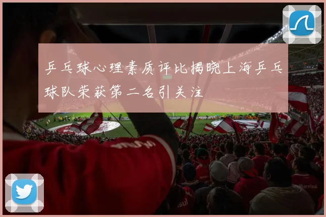 乒乓球心理素质评比揭晓上海乒乓球队荣获第二名引关注